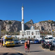 Mosque at the southern end of Gibraltar